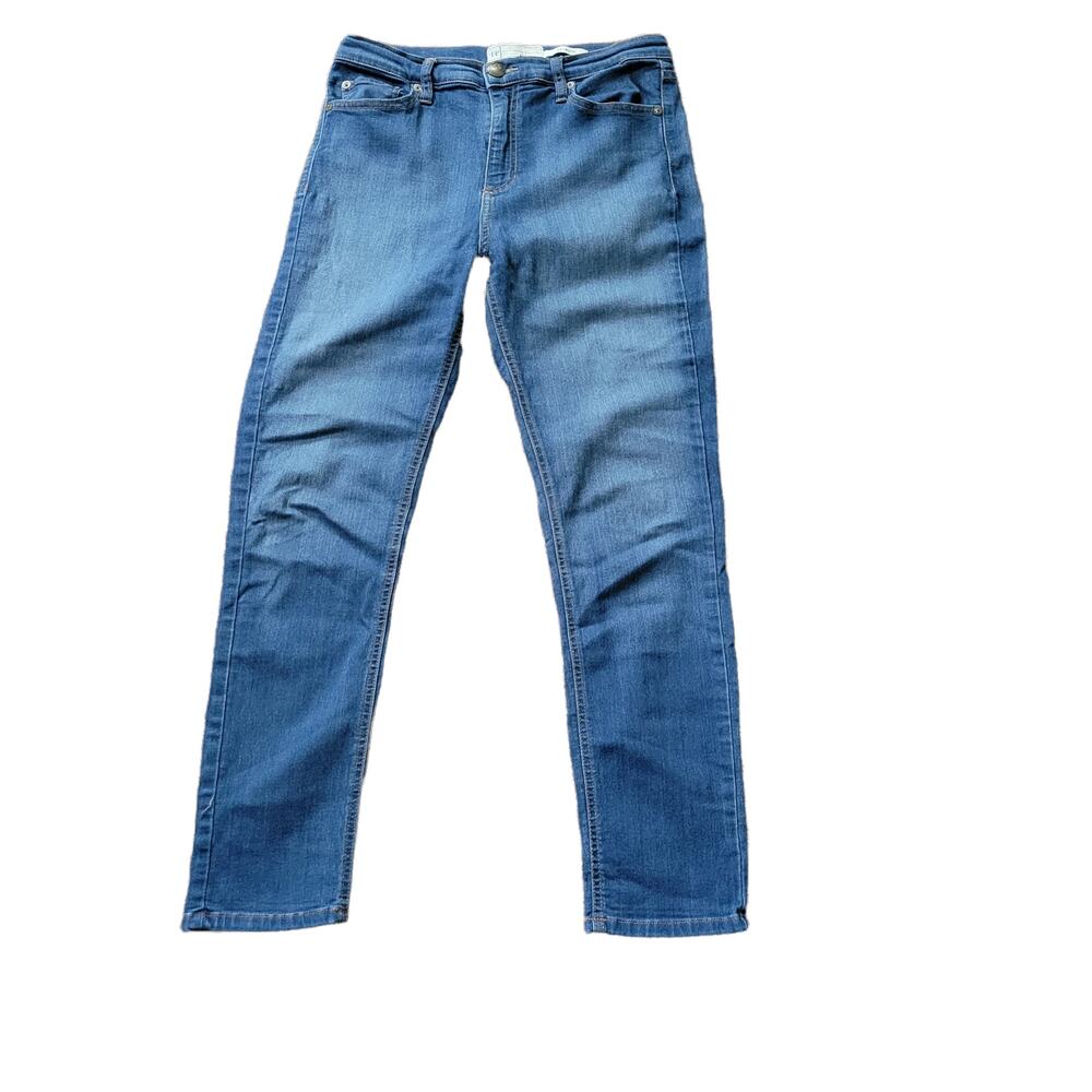 Free People Hi-Rise Skinny Jeans, Sz 29 - Picture 2 of 5